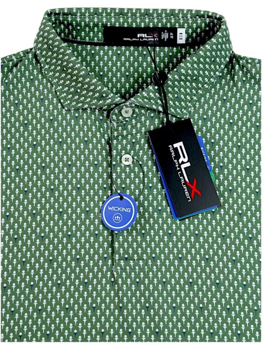 NWT RLX Ralph Lauren Men's Short Sleeve Performance T Golf Polo Shirt Small S